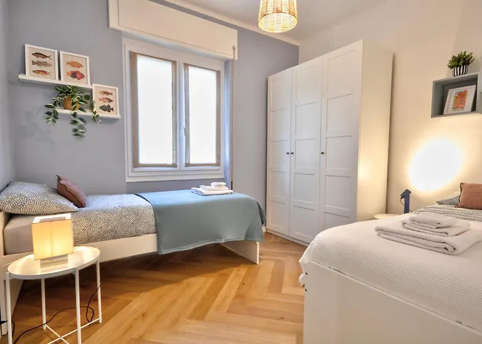 Luvi - Trilocale 4 Posti Letto, A 5 Minuti A Piedi Dalla - Ac E Wifi *